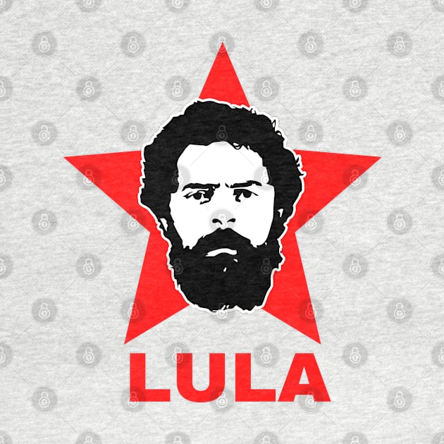 Lula 2022 Red Star, Lula Presidente by euheincaio